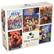 Ceaco Disney Pixar 5-in-1 Multipack Puzzles Includes (2) 300 Piece, (2) 550 Piece, (1) 750 Piece Puzzle