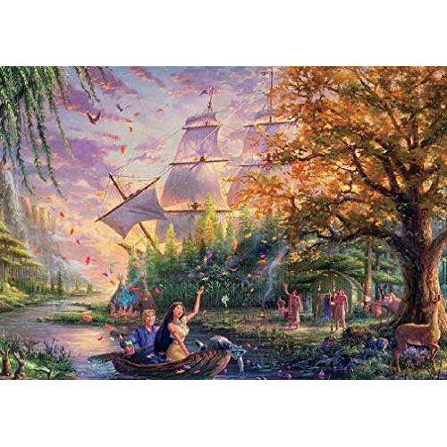  Ceaco Thomas Kinkade The Disney Collection 4 in 1 Multipack Puzzles (500 Piece Each)
