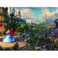 Ceaco 750 Piece Thomas Kinkade Disney Dreams, Sleeping Beauty Enchanted Jigsaw Puzzle, Kids and Adults, 5