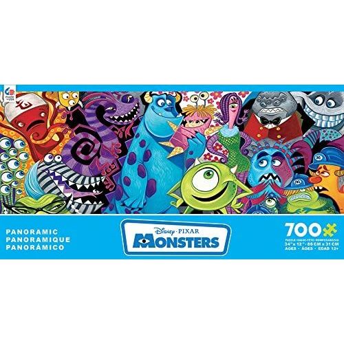  Ceaco Disney Panoramic Monsters Jigsaw Puzzle, 700 Pieces Multi colored, 5