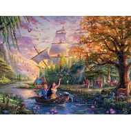 Ceaco 750 Piece Thomas Kinkade The Disney Collection Pocahontas Jigsaw Puzzle, Kids and Adults Multi colored, 5