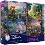 Ceaco Thomas Kinkade: Disney 4 in 1 Jigsaw Puzzle Collection #2