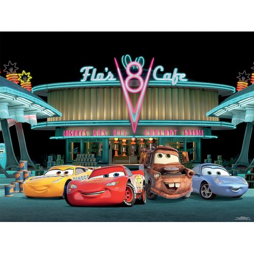  Ceaco Disney/Pixar Together Time Collection, 400 Pieces Small Medium Large Sizes for All Ages Cars V8 Cafe