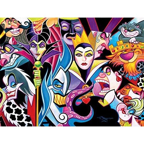  Ceaco Disney Villains Jigsaw Puzzle, 1500 Pieces