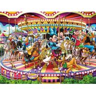 Ceaco 300 Piece Disney Collection, Carousel Jigsaw Puzzle, Kids Oversized Pieces