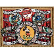 Ceaco 1500 Piece Disney Mickey and Minnie Mouse Movie Reel Jigsaw Puzzle, Kids and Adults Multi colored, 5