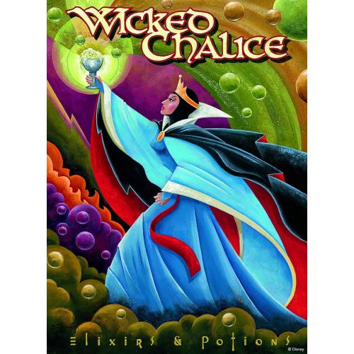  Ceaco Disney/Pixar 5 in 1 Multipack Jigsaw Puzzle Sets, Disney Villains Cruella Deville, Ursula, Maleficent Dragons Den, Snow White Wicked Chalace, Disney Evil Villains Portrai