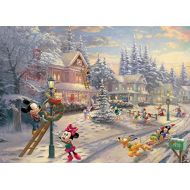 Ceaco Thomas Kinkade Mickey’S Victorian Christmas Puzzle 1000Piece