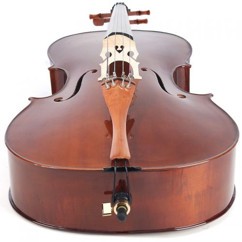  Cecilio CCO-300 Solid Wood Cello with Hard & Soft Case 44 (Full Size)