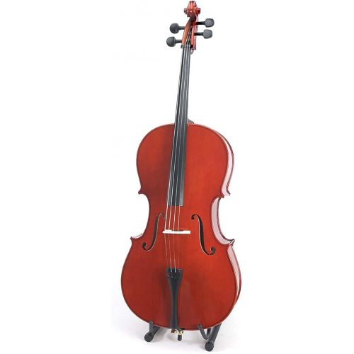  Cecilio - 3/4 Size Cellos for Kids & Adults with Bow, Case and Strings