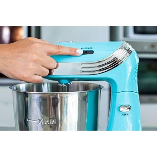  [아마존베스트]Hand Mixer With Orbital Movement Stainless steel bowl, 3 litres, 5 functions and 6 speeds. cecomixer Easy Cecotec.