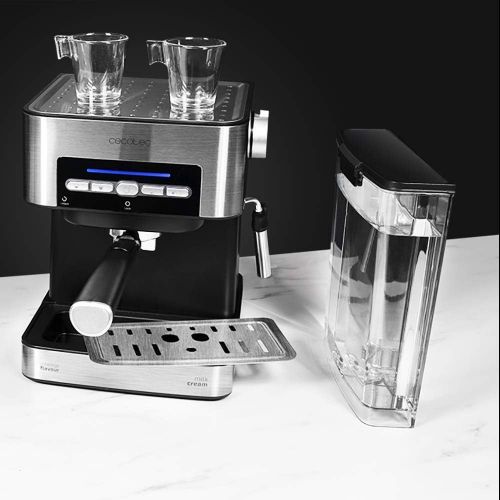 [아마존베스트]Cecotec Espresso and Cappuccino Coffee Machine, Mechanical, Stainless steel