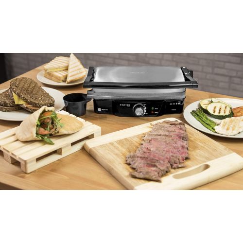  [아마존베스트]Panini Grill, Electric Grill, Iron and Toasted Sandwich Maker Stone-Coated Rock Slate, 1500Watts, 28.7x 17cm Opening 180° Rock 1500Cecotec.