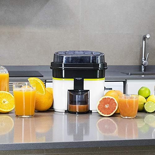  [아마존베스트]Cecotec Cecojuicer Citrus Turbo Juicer Cutting and Juicing 2 Heads 500ml Tank BPA Free Easy Clean 90W