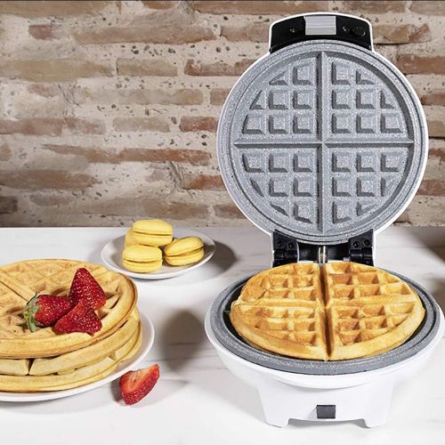  [아마존베스트]Cecotec Fun Gofrestone.RockStone Non-Stick Waffle Maker 3 Interchangeable Plates (Wafer Saloons Muffins) Dishwasher Safe 700 W