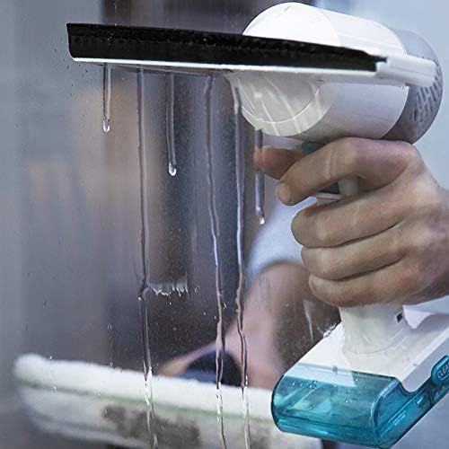  [아마존베스트]Cecotec CongaImmortal Extreme 3.7 V Glass Hand Reusable Window Vacuum Cleaner for 3 Phase Cleaning at 30 Minutes Runtime and Spray Bottle in Grey, White, Aquamarine