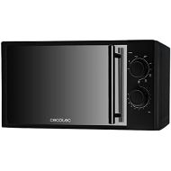 [아마존베스트]Cecotec Microwave with grill in black, capacity: 20 L, 700 W, 900 W grill, 9 levels of operation, timer 30 min, defrosting mode, black