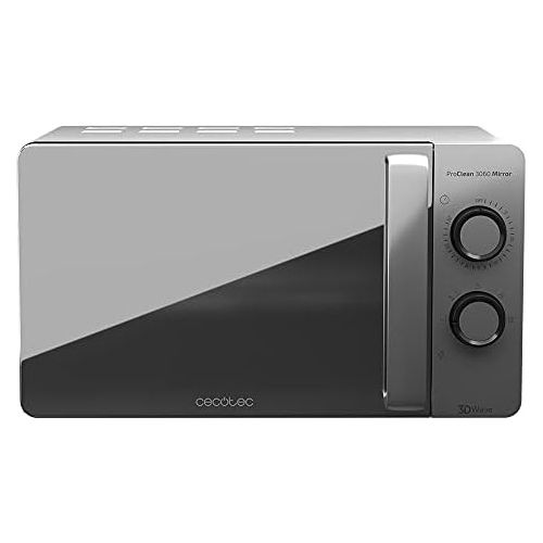  [아마존베스트]Cecotec Microwave, Black, 20L, 6 Levels, 3D Wave Technology, 700 W, Elegant Design, Ready2Clean Coating for Easy Cleaning, 1150 W