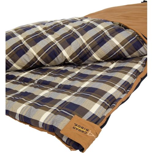  Cedar Ridge Silverthorne +5° Flannel Sleeping Bag