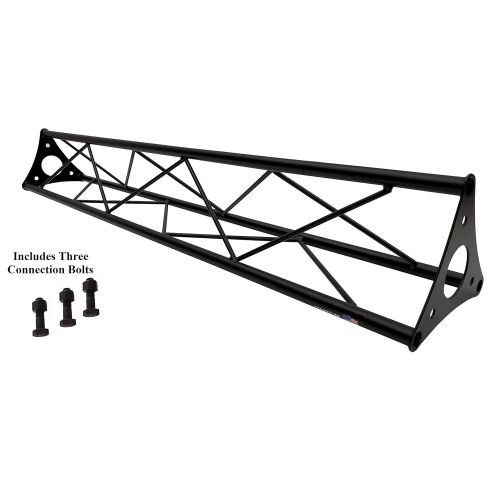  Cedarslink 1 Meter 3.28 ft Black Lighting Triangle Bolted Truss Universal DJ Metal ARCH-SAT