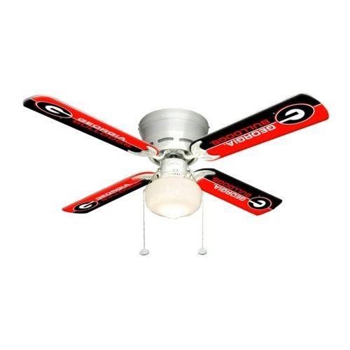  Ceiling Fan Designers 7999-UGA New NCAA GEORGIA BULLDOGS 42 in. Ceiling Fan