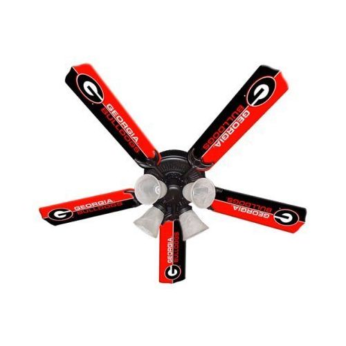  Ceiling Fan Designers NCAA Georgia Bulldogs Ceiling Fan