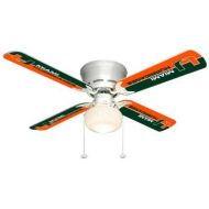 Ceiling Fan Designers 7999-MIA New NCAA MIAMI HURRICANES 42 in. Ceiling Fan