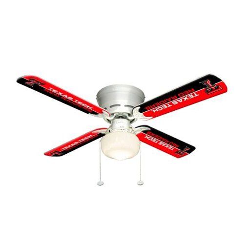  Ceiling Fan Designers Texas TECH RED Raiders 42