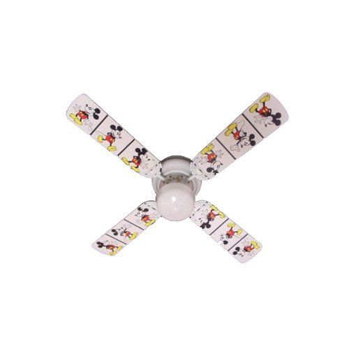  Ceiling Fan Designers Ceiling Fan, Disney Mickey Mouse #2, 42