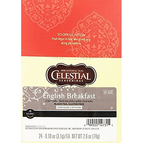  Celestial Seasonings English Breakfast Tea K-Cup (192 Count)