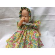 /CelestineBordeaux Liberty Poppy and Daisy dress and 30 cm dolls