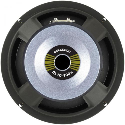  Celestion},description:Not every player wants a super-clean, high-fidelity bass sound. Characterized by an extended low end and greater linear excursion, Green Label speakers push
