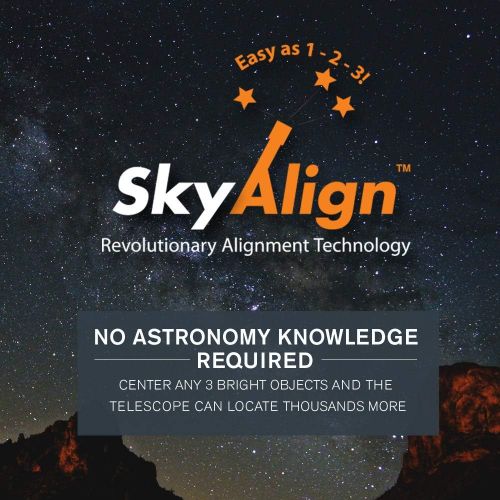  천체망원경 셀레스트론 Celestron - NexStar 6SE Telescope - Computerized Telescope for Beginners and Advanced Users - Fully-Automated GoTo Mount - SkyAlign Technology - 40,000+ Celestial Objects - 6-Inch Primary Mirror