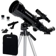 Celestron - 70mm Travel Scope - Portable Refractor Telescope - Fully-Coated Glass Optics - Ideal Telescope for Beginners - Bonus Astronomy Software Package