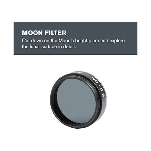 셀레스트론 Celestron 14 Piece Telescope Accessory Kit - Plossl Eyepieces, Barlow Lens, Colored Filters, Moon Filter, and Sturdy Carry Case