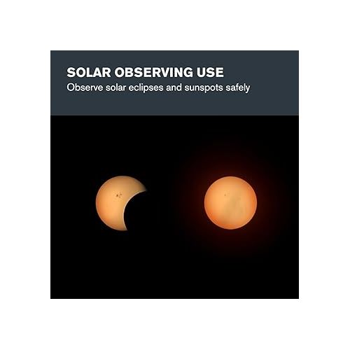 셀레스트론 Celestron - EclipSmart Safe Solar Eclipse Glasses Family 4-Pack - Meets ISO 12312-2:2015(E) Standards - Premium Solar Safe Filter Technology - Includes One Size Fits All Glasses + Eclipse Guidebook