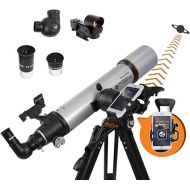 Celestron ? StarSense Explorer DX 102AZ Smartphone App-Enabled Telescope ? Works with StarSense App to Help You Find Stars, Planets & More ? 102mm Refractor ? iPhone/Android Compatible
