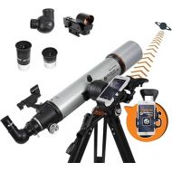 Celestron - StarSense Explorer DX 102AZ Smartphone App-Enabled Telescope - Works with StarSense App to Help You Find Stars, Planets & More - 102mm Refractor - iPhone/Android Compatible