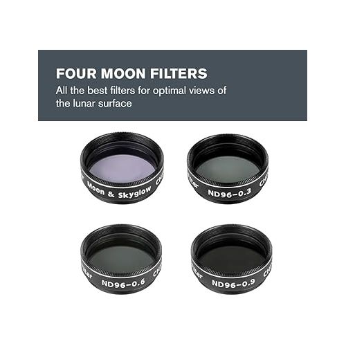 셀레스트론 Celestron - Moon Filter Kit - Fits 1.25