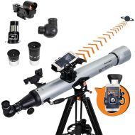 Celestron - StarSense Explorer LT 80AZ Smartphone App-Enabled Telescope - Works with StarSense App to Help You Find Stars, Planets & More - iPhone/Android Compatible