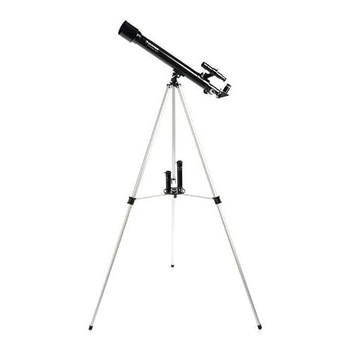 셀레스트론 Celestron - PowerSeeker 50AZ Telescope - Manual Alt-Azimuth Telescope for Beginners - Compact and Portable - Bonus Astronomy Software Package - 50mm Aperture