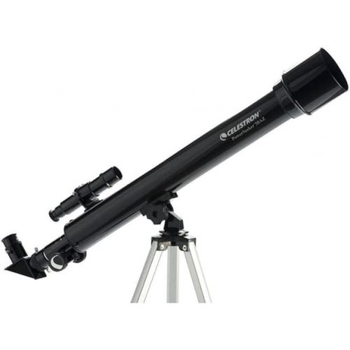 셀레스트론 Celestron - PowerSeeker 50AZ Telescope - Manual Alt-Azimuth Telescope for Beginners - Compact and Portable - Bonus Astronomy Software Package - 50mm Aperture