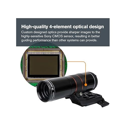 셀레스트론 Celestron - StarSense Autoguider Telescope Accessory for Computerized Telescopes - 3-Minute Auto Alignment - Precise GoTo and Guiding for Astroimaging - Advanced Mount Modeling for Astrophotography