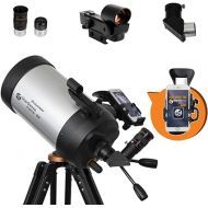 Celestron - StarSense Explorer DX 5” Smartphone App-Enabled Telescope - Works with StarSense App to Help You Find Stars, Planets & More - Schmidt-Cassegrain Telescope - iPhone/Android Compatible