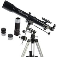 Celestron: PowerSeeker 70EQ Telescope - Manual German Equatorial Telescope for Beginners - Compact and Portable - Bonus Astronomy Software Package - 70mm Aperture