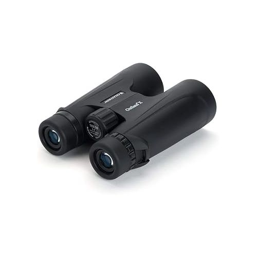 셀레스트론 Celestron - Outland X 10x50 Binoculars - Waterproof & Fogproof - Binoculars for Adults - Multi-Coated Optics and BaK-4 Prisms - Protective Rubber Armoring, Black