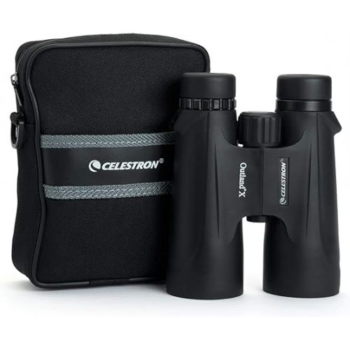 셀레스트론 Celestron - Outland X 10x50 Binoculars - Waterproof & Fogproof - Binoculars for Adults - Multi-Coated Optics and BaK-4 Prisms - Protective Rubber Armoring, Black