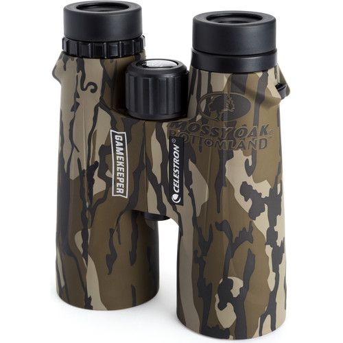 셀레스트론 Celestron 12x50 Gamekeeper Roof Prism Binoculars (Mossy Oak Bottomland Camo)