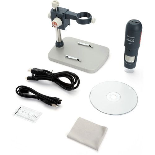 셀레스트론 Celestron MicroDirect 1080P HDMI Handheld Digital Microscope (Gray)