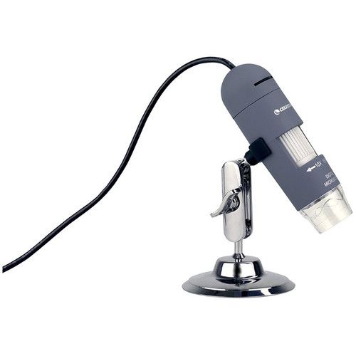 셀레스트론 Celestron 44302-C Deluxe Handheld Digital Microscope (Gray)